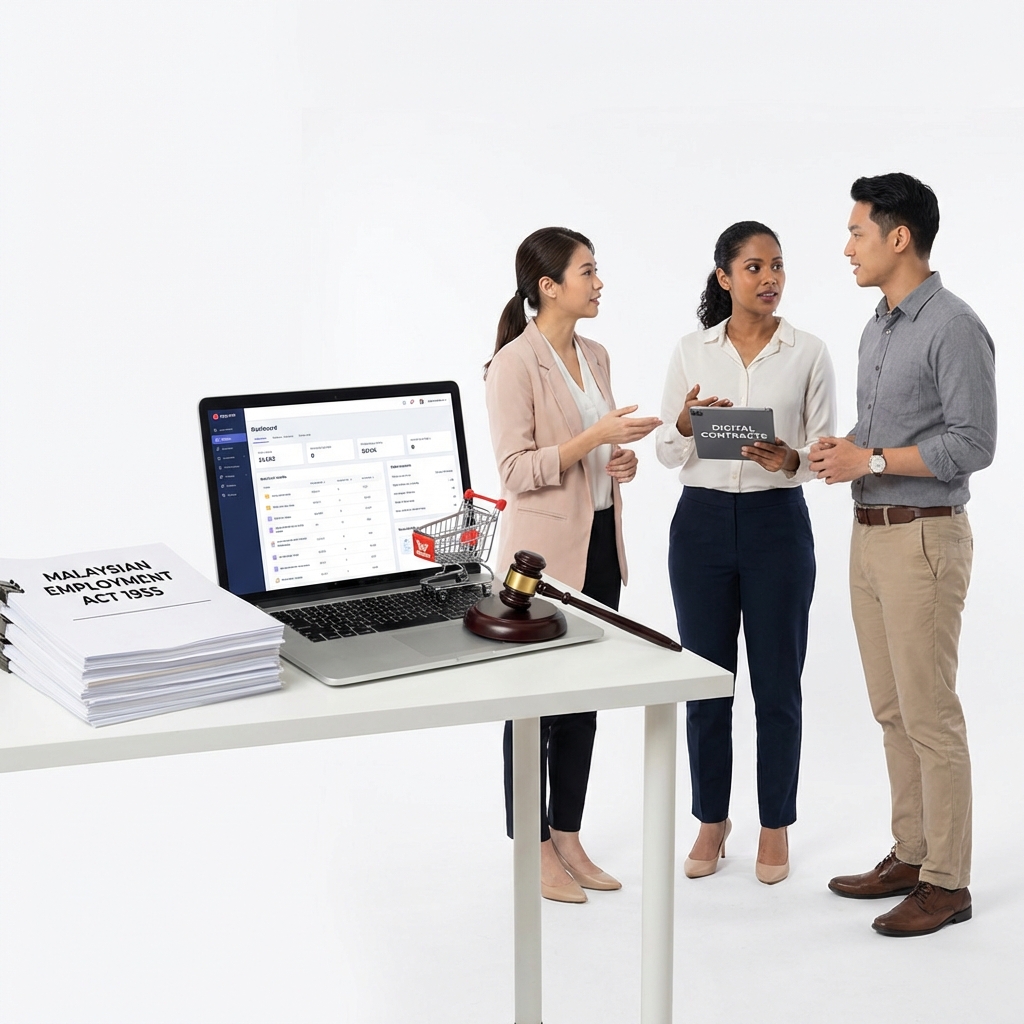 Legal HR terms & conditions for Ecommerce field in malaysia