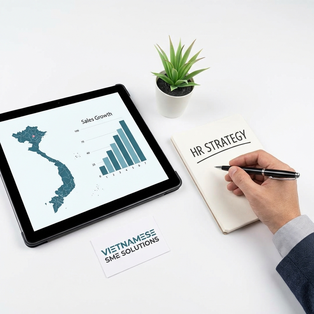 HR structures for SMEs the CEO in sale field in vietnam