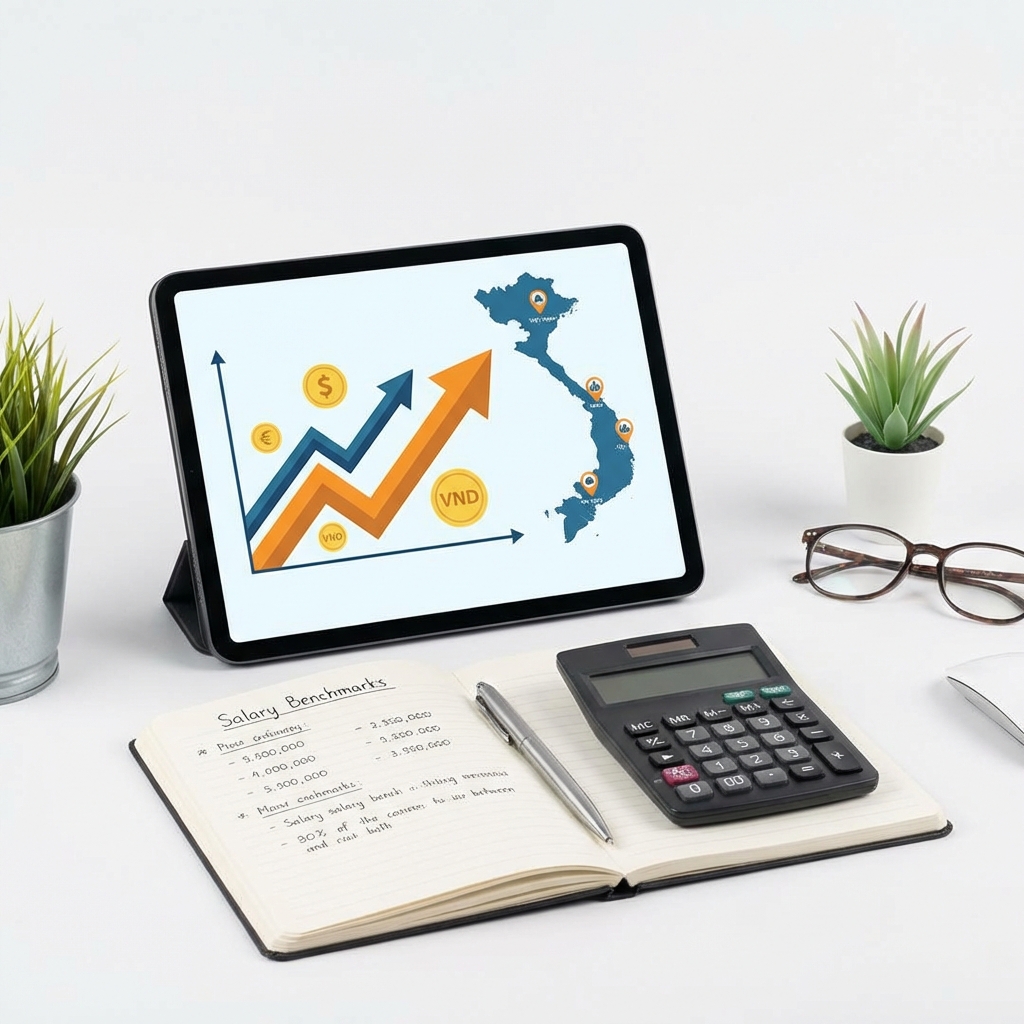 Salary Defining Strategy for all job titles in sale field in vietnam
