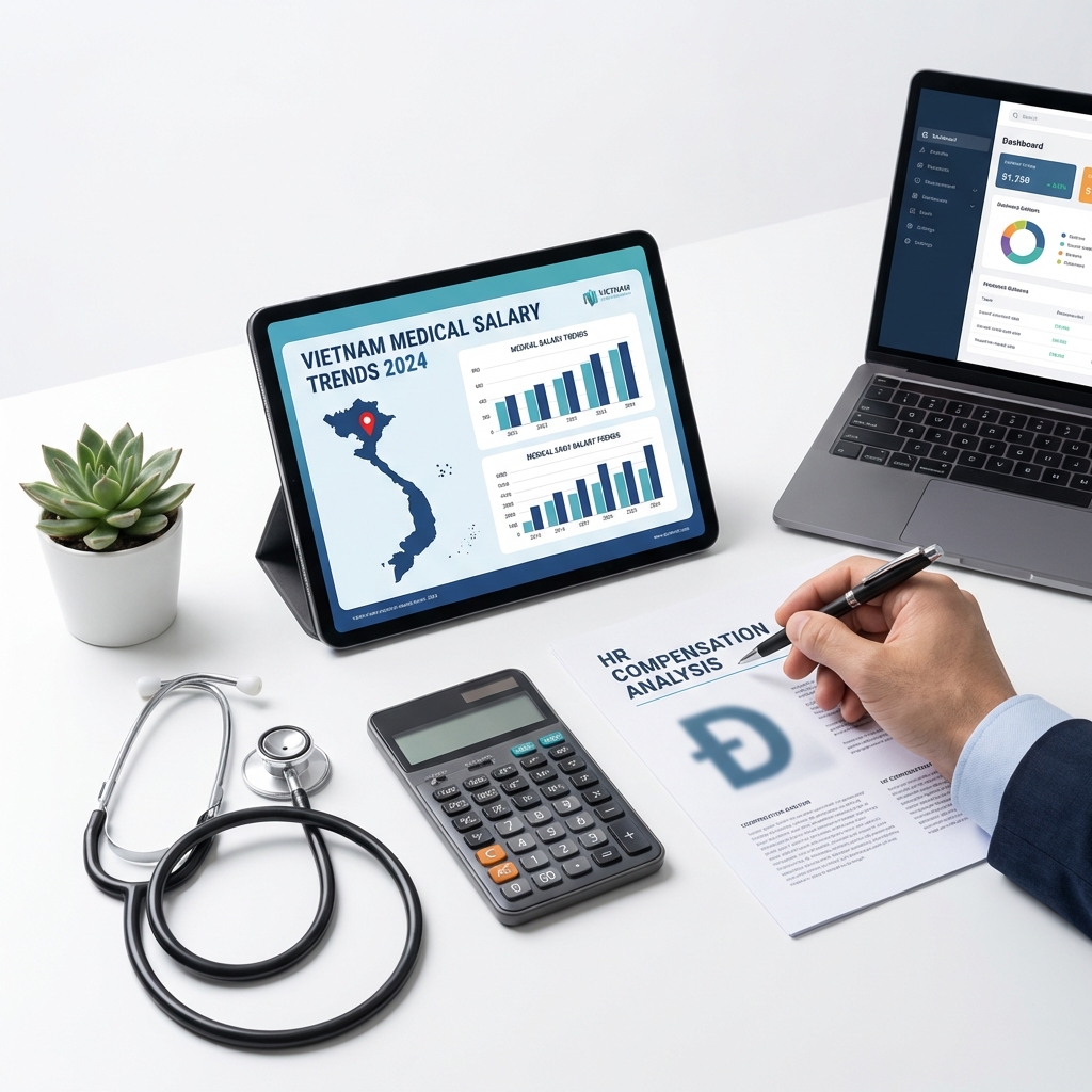 Salary Defining Strategy for all job titles in medicine field in vietnam