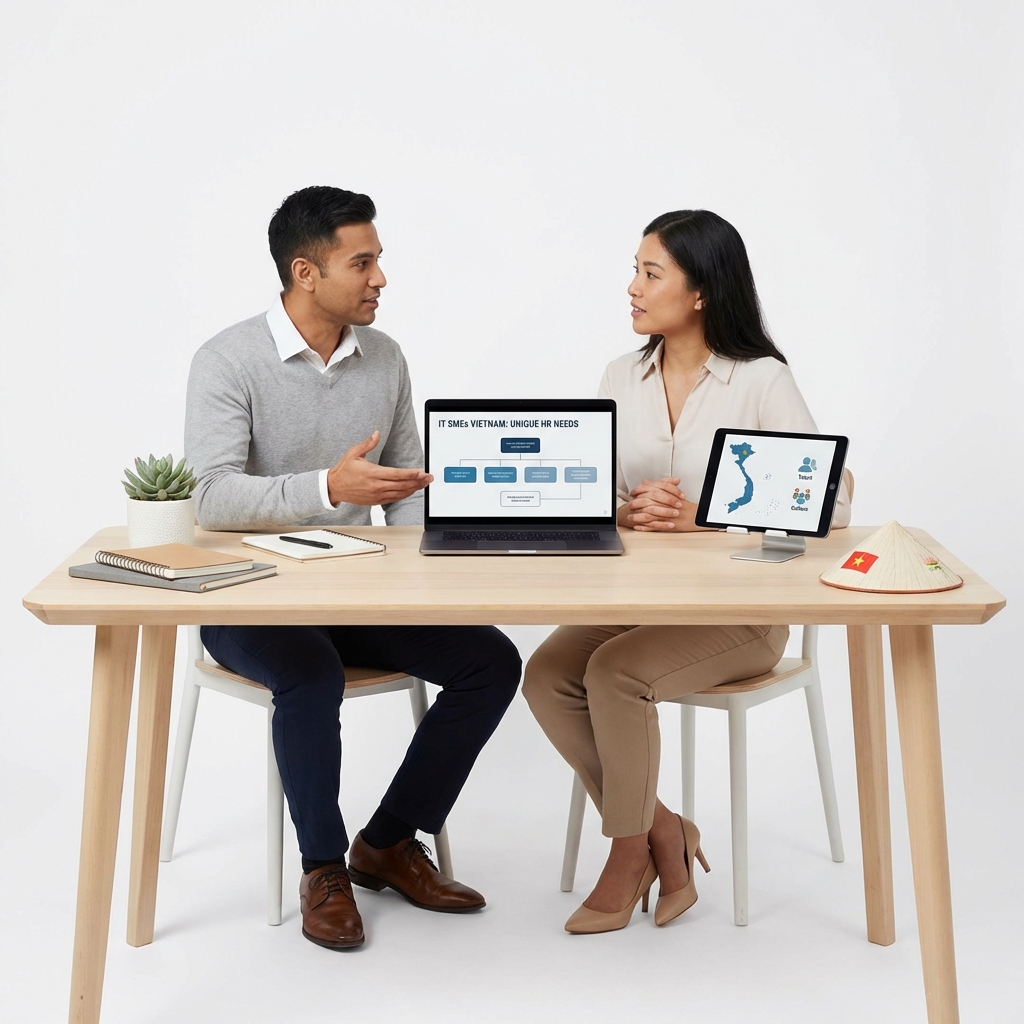 HR structures for SMEs the CEO in IT field in vietnam