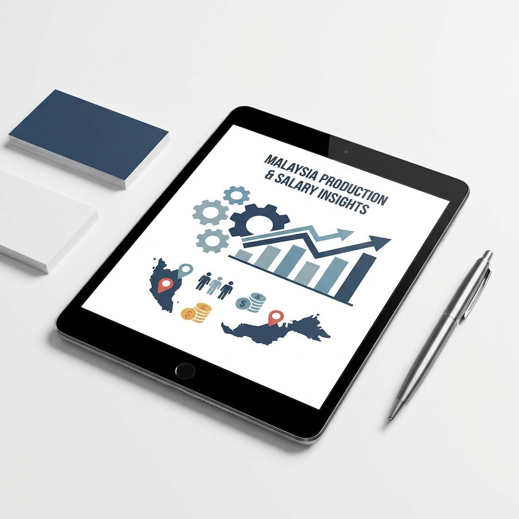 salary range report of jobs in production field in malaysia