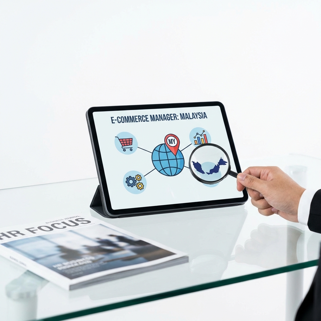 Test structure to assess Manager Level CVs in Ecommerce field in malaysia