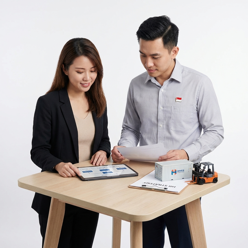 HR structures for SMEs the CEO in logistics field in singapore