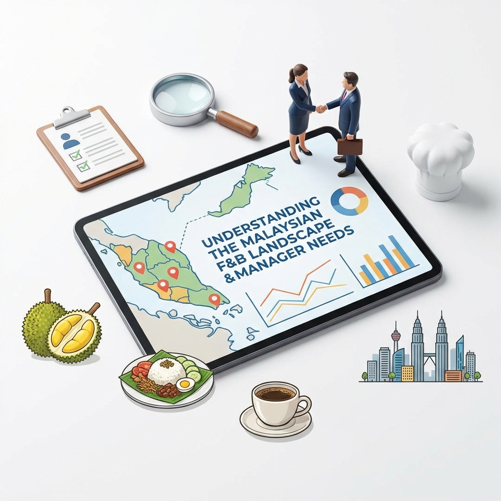 Test structure to assess Manager Level CVs in Food & Beverage field in malaysia