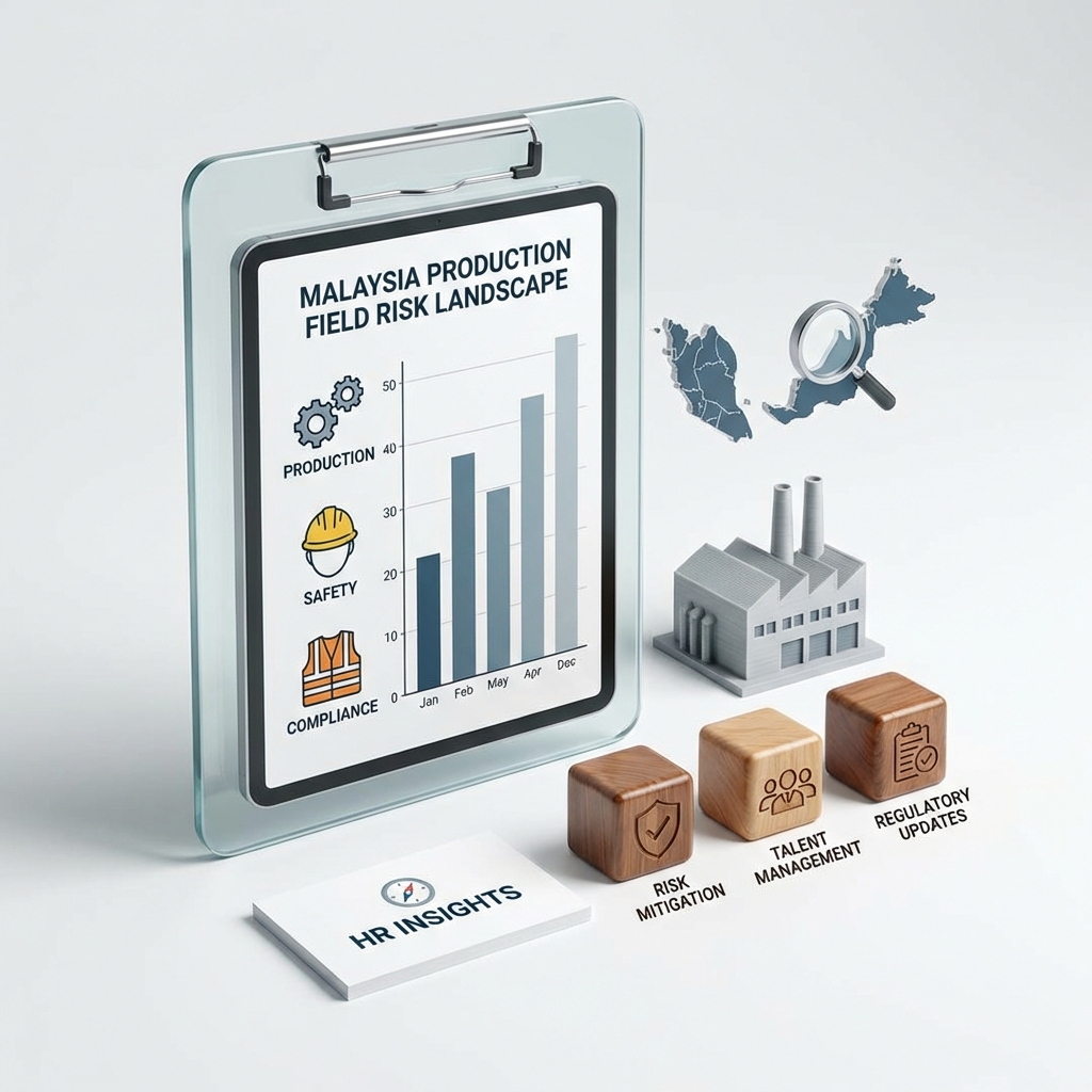 the trend report of the risk of production field in malaysia