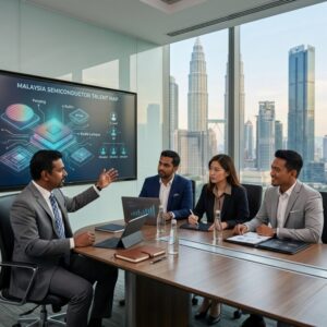executive search semiconductor industry Malaysia - Global business leaders discussing semiconductor market strategy
