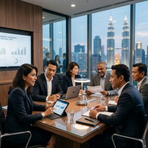 COO recruitment Malaysia 2026 - Diverse executive team in a modern office collaborating