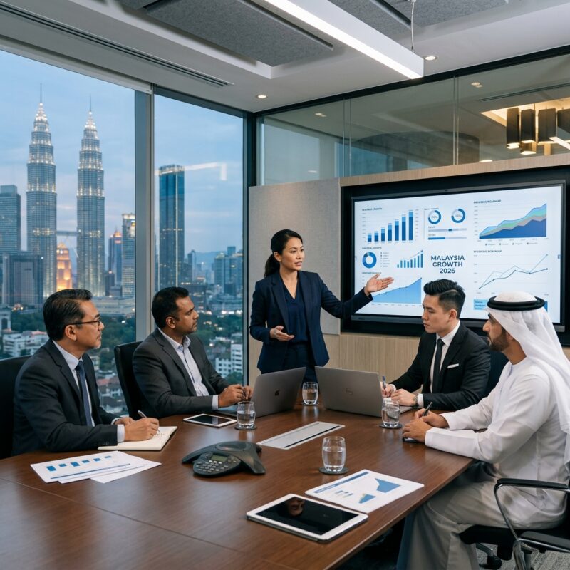 COO recruitment Malaysia 2026 - Diverse business leaders collaborating in a modern office environment