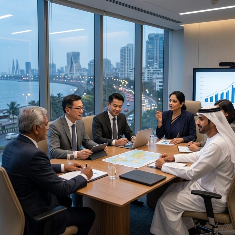 senior management recruitment India 2026 - Business leaders collaborating in a modern Indian office setting
