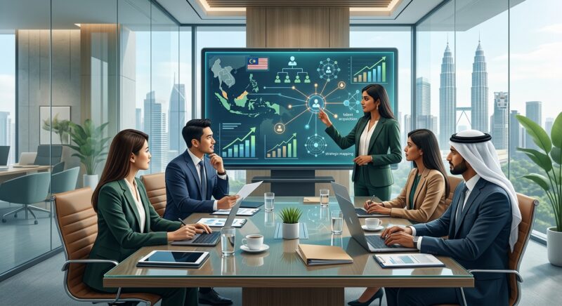 COO recruitment Malaysia 2026 - Professional headhunter interviewing a senior executive candidate