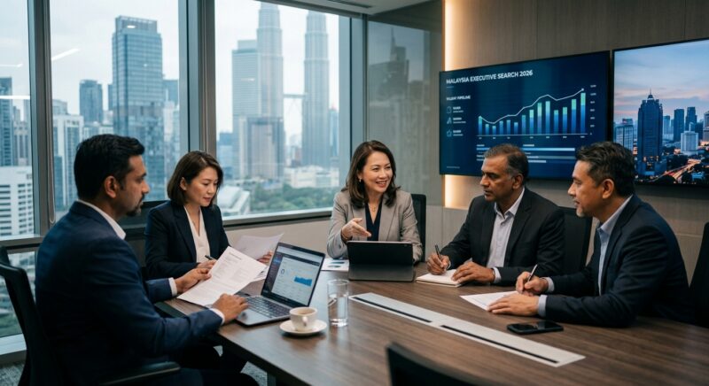 senior manager headhunting Malaysia 2026 - A strategic roadmap outlining talent acquisition and leadership development