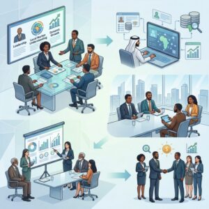how to hire a CEO in Ethiopia 2026 - Professional business executive reviewing recruitment documents in modern office